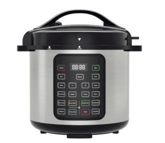 9 In 1 Electric Pressure Cooker, Warmer & Sterilizer, Saute, Slow Cooker, Rice Cooker, Multi-Functional Smart Pot (Option: Stainless Steel Big) 9 In 1 Electric Pressure Cooker, Warmer & Sterilizer, Saute, Slow Cooker, Rice Cooker, Multi-Functional Smart Pot (Option: Stainless Steel Big)